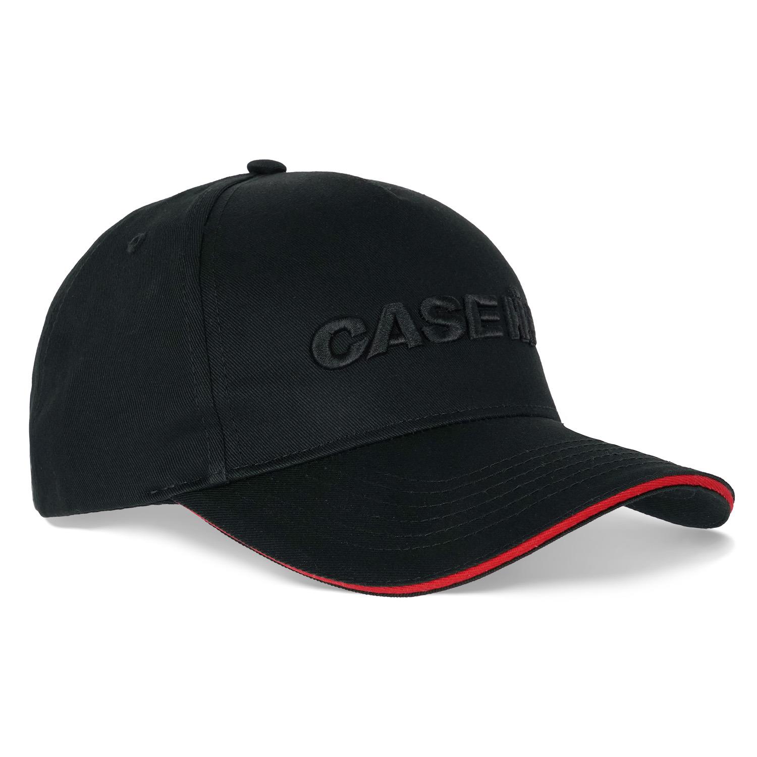 Černá kšiltovka s výšivkou CASE IH