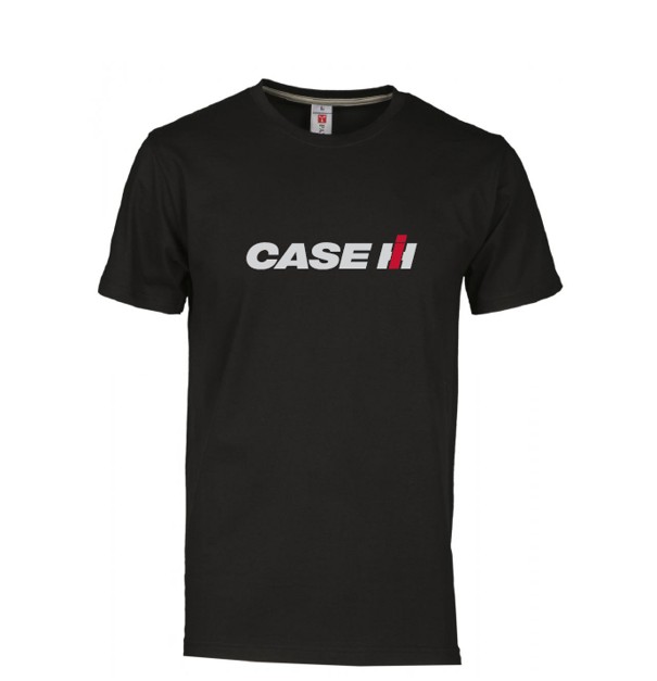 Tričko černé pánské s logem CASE IH