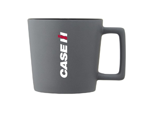 Šedý hrnek CASE IH