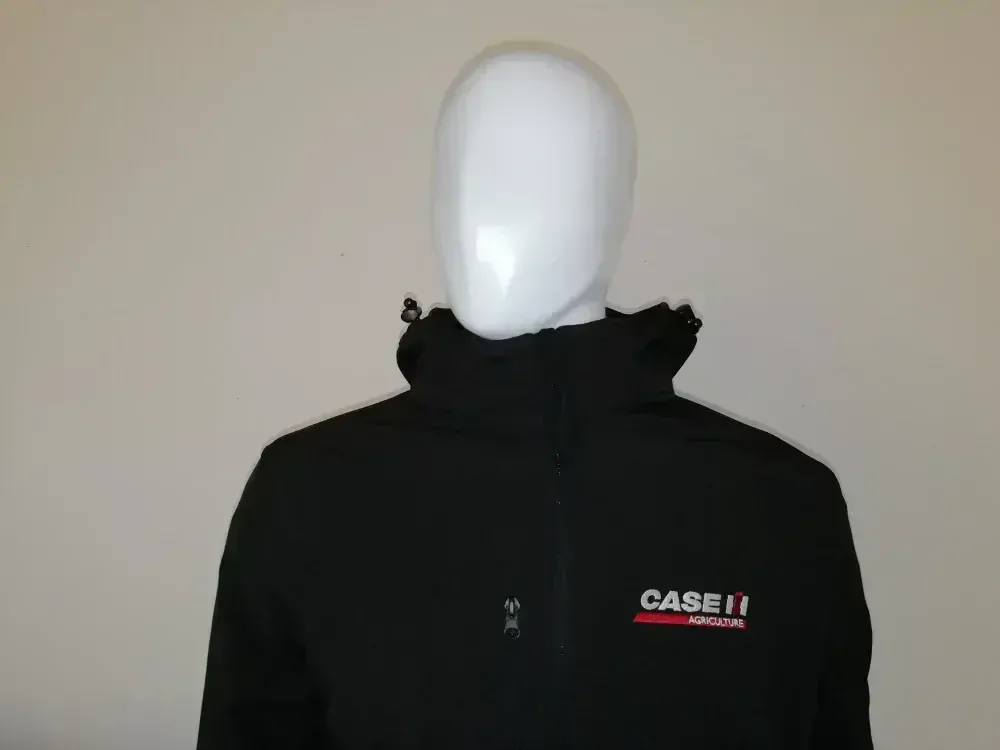 Černá softshellová dámská bunda CASE IH*