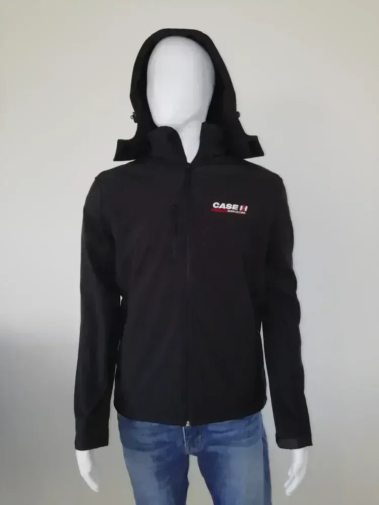 Černá softshellová dámská bunda CASE IH*